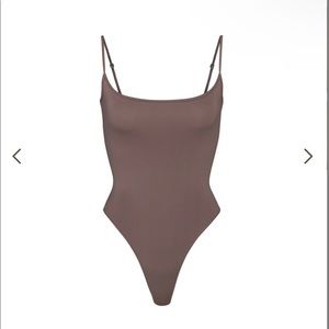 SKIMS Essential Cami Bodysuit Amethyst